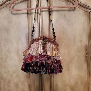 Mary Frances jeweled purse. Artistically a beautiful feminine accessory.